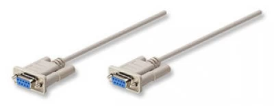 Cable serial db9 rs232  null modem manhattan 301404