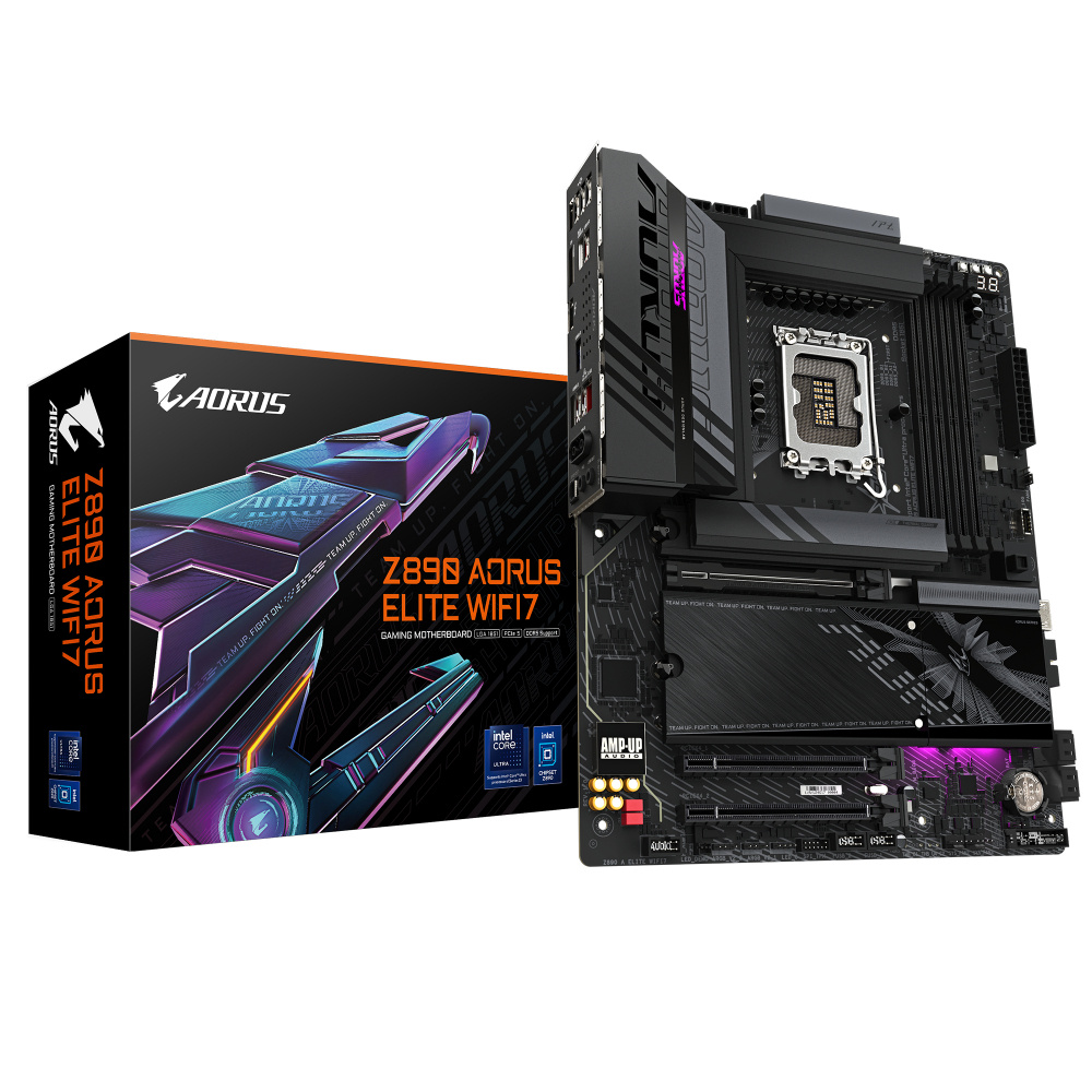 Tarjeta Madre Gigabyte Z890 A ELITE WIFI7, ATX, Intel socket 1851, Z890, 256GB DDR5