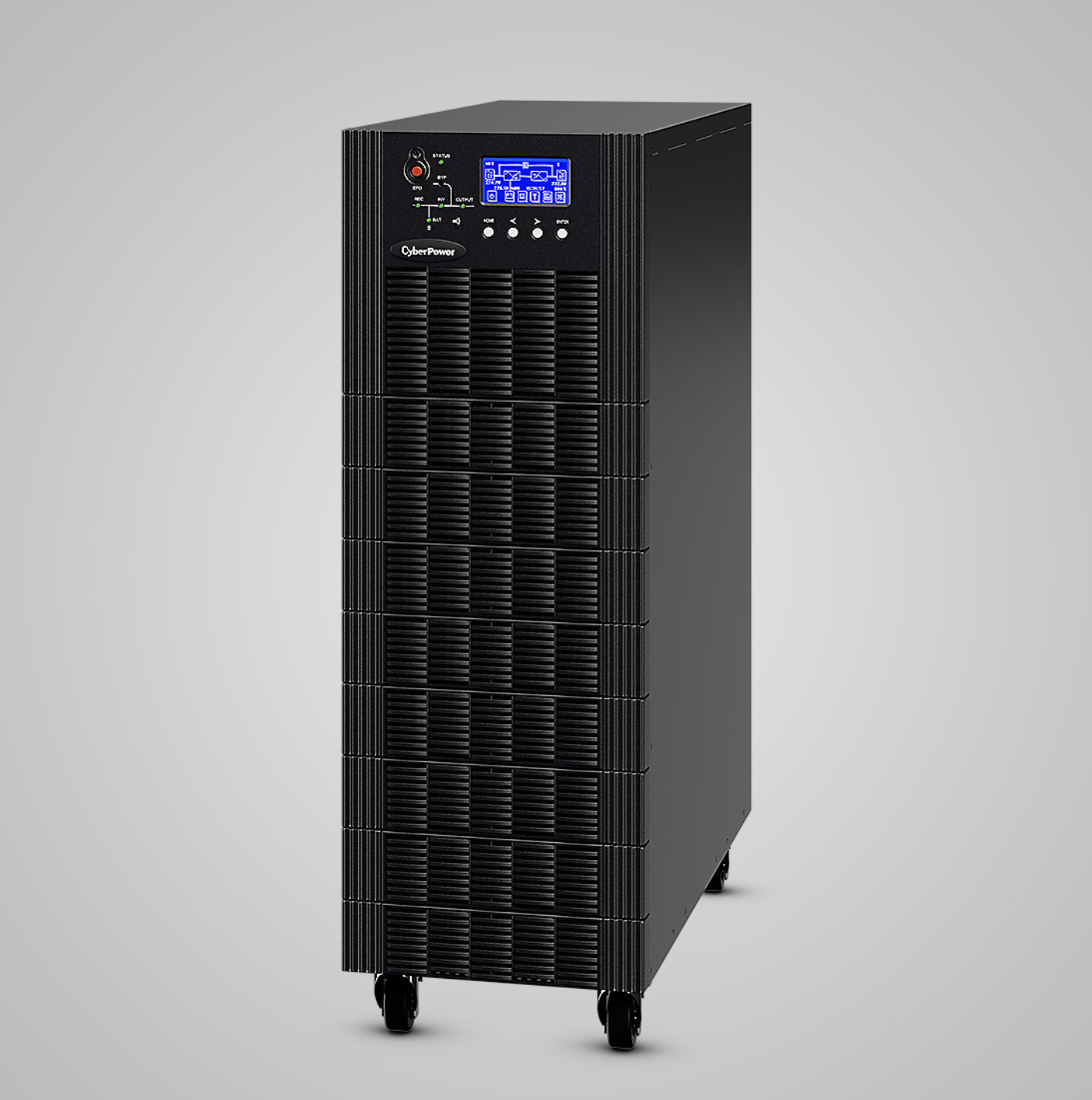 UPS trifásico cyberpower standalone 30kva, 27kw, online, entrada 208-240v  salida 208/220/120v (contactar servicio al cliente para costos adicionales de mantenimiento, arranque y flete))