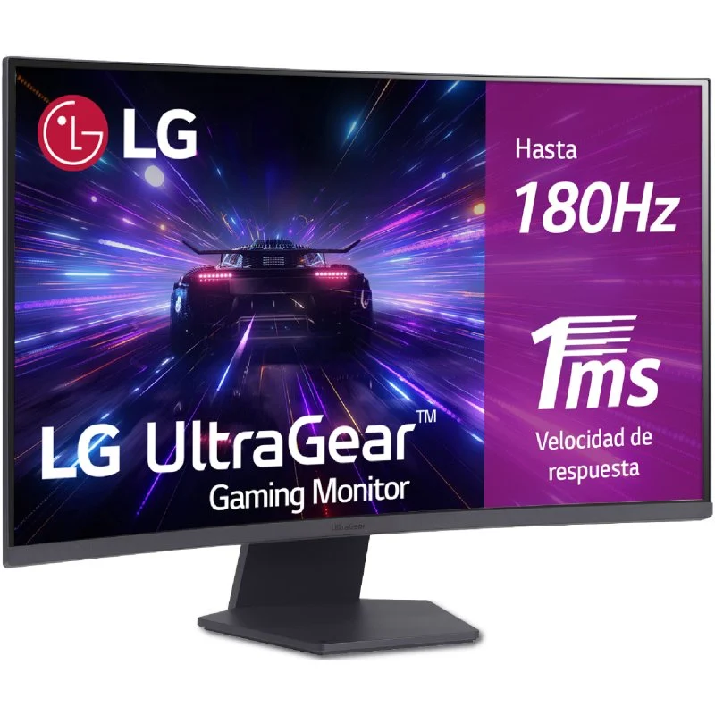Monitor LG UltraGear 27GS60QC 27" LED VA QHD 180Hz FreeSync Curva
