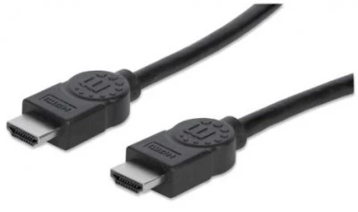 Cable Manhattan HDMI, 15 metros, 4K, Blindado, Negro