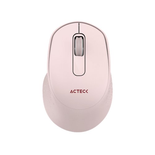 MOUSE INALAMBRICO ACTECK (AC-939881) OPTIMIZE ERGO MI470, RF USB, OPTICO,1 600 DPI, ROSA