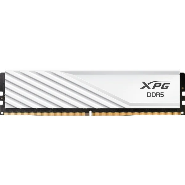 Memoria RAM XPG Lancer Blade, udimm ddr5 8gb pc-44800 5600mhz cl46 1.1v con disipador blanco pc gamer/alto rendimiento (ax5u5600c468g-slabwh)