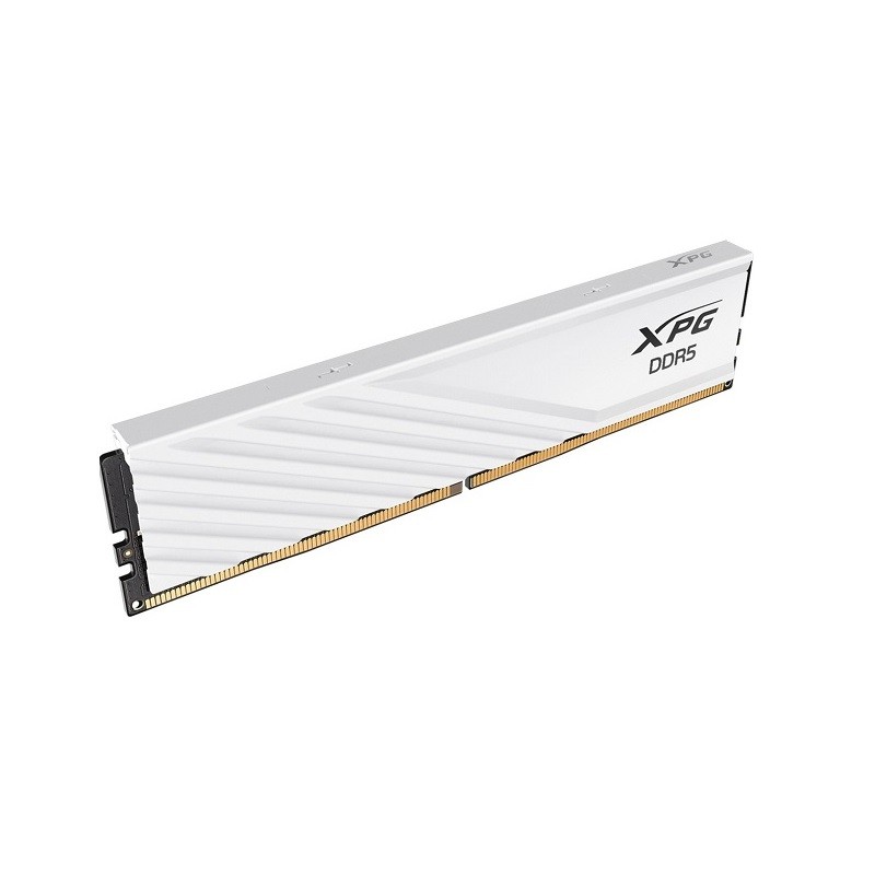 Memoria Ram XPG Lancer blade udimm ddr5 16gb pc5-44800 5600mhz cl46 1.1v con disipador blanco pc gammer/alto rendimiento (ax5u5600c4616g-slabwh)