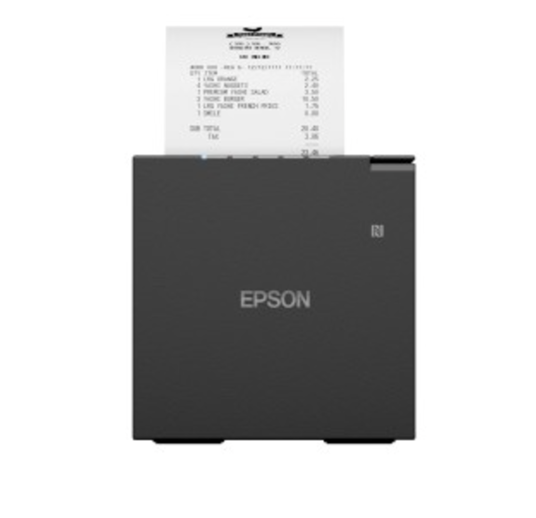 Miniprinter epson tm-m30iii, termica, 80 mm o 58 mm, ethernet-usb, autocortador, negra