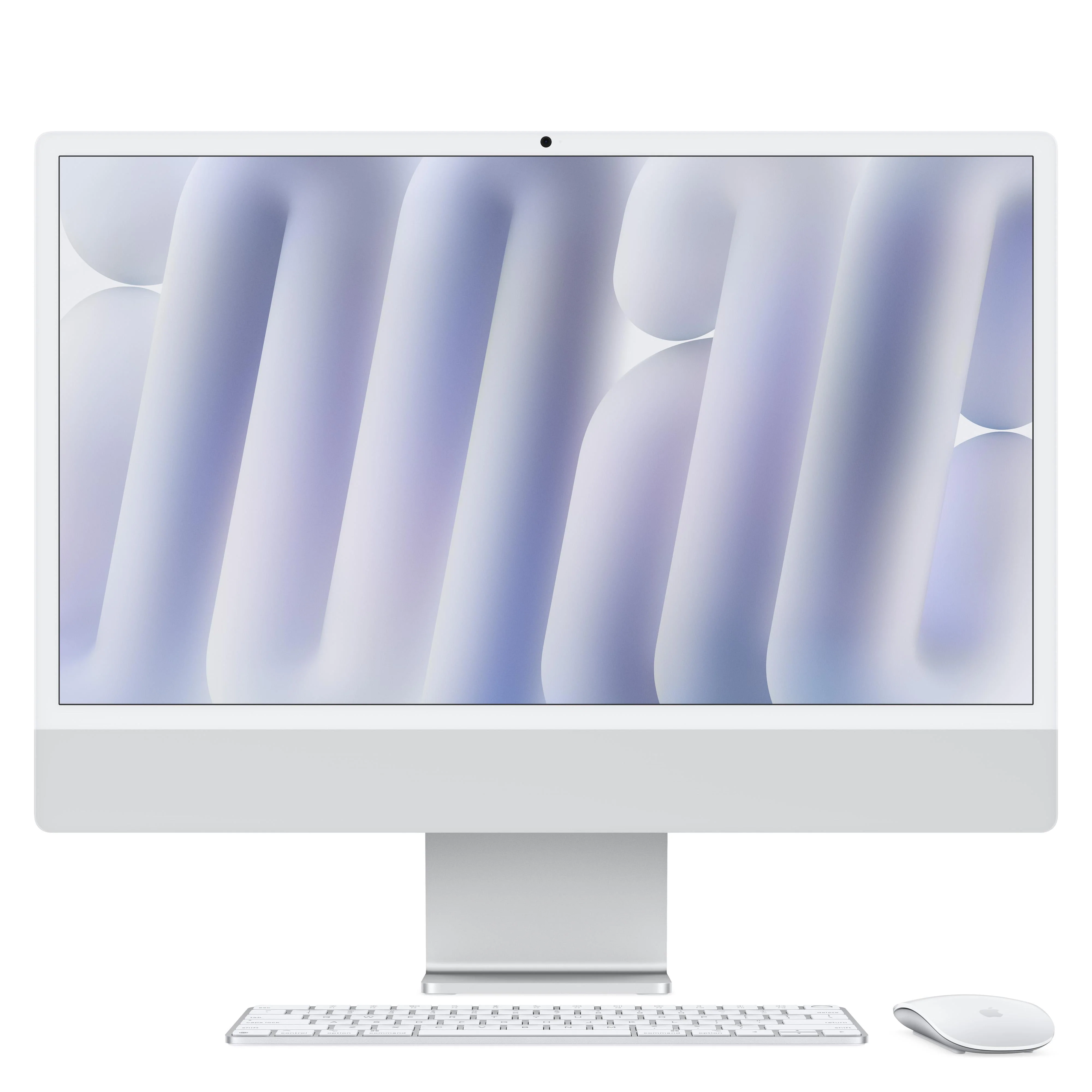 Imac 24 retina 4.5k/chip m4 de apple cpu 10 nucleos y gpu 10 nucleos/16gb/1tb ssd/4 puertos thunderbolt 4/gigabit ethernet/magic keyboard con touch id/plata