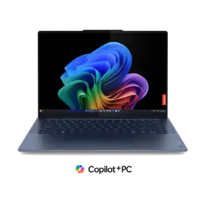 Laptop Lenovo Yoga Slim 7 14Q8X9 14.5" 2944x1840 Táctil, Snapdragon X Elite X1E-78-100, 32GB, 1TB SSD, Windows 11 Home, Español