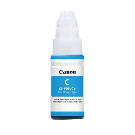 Botella de Tinta Cian Canon GI-190 CY