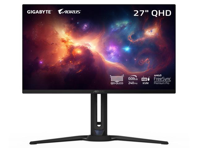 Monitor gamer aorus fo27q2 sa1 / 27 oled / 240hz / qhd / hdr / hdmi 2.1 / dp 1.4 / gama alta