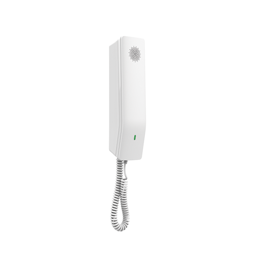 Teléfono ip grandstream ghp610w  / teléfono hotelero wi-fi, 2 lÍneas sip con 2 cuentas, codec opus, ipv4/ipv6, color blanco, con gestiÓn en la nube gdms