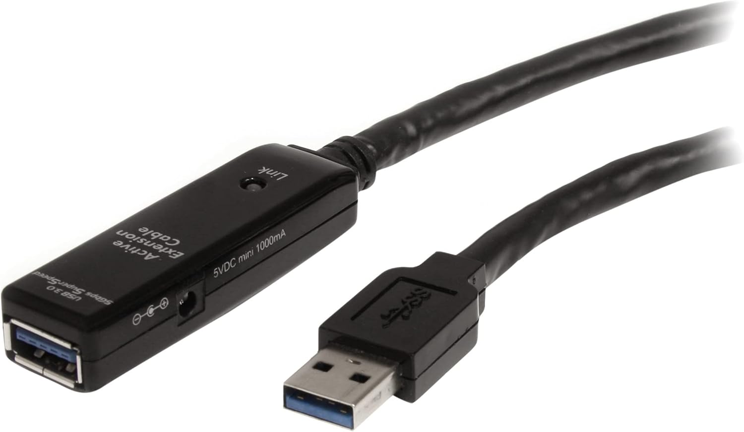 Cable extensor alargador usb 3.0 superspeed activo de 3m - usb a macho a hembra - negro - startech.com mod. usb3aaext3m