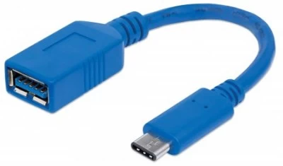 Cable usb c a usb 3.0 manhattan 353540