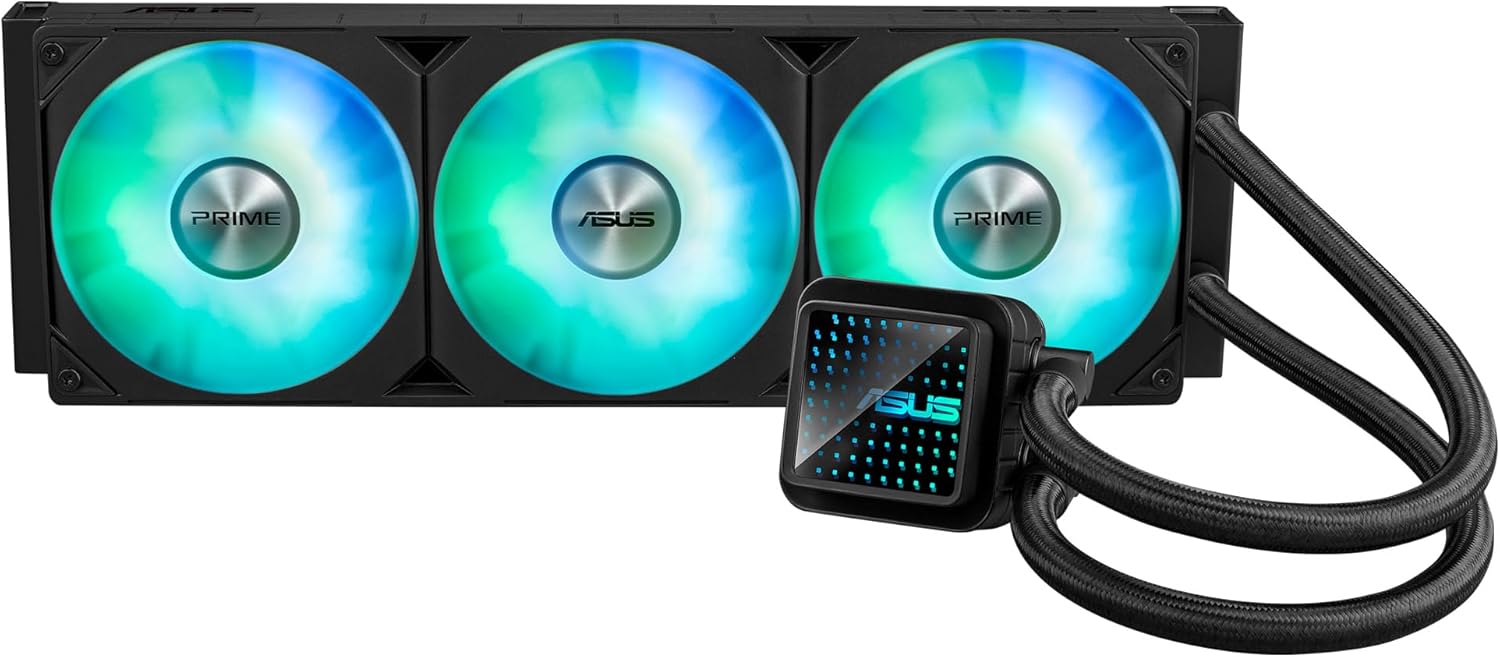 Disipador enfriamiento liquido asus prime lc /360mm /s-1851 1700 /am5 am4 /argb