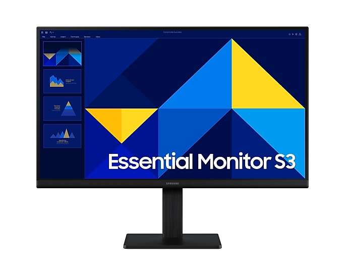 Monitor SAMSUNG S22D300GAL, 22", Full HD, 100Hz, 1920x1080, HDMI/VGA, Negro
