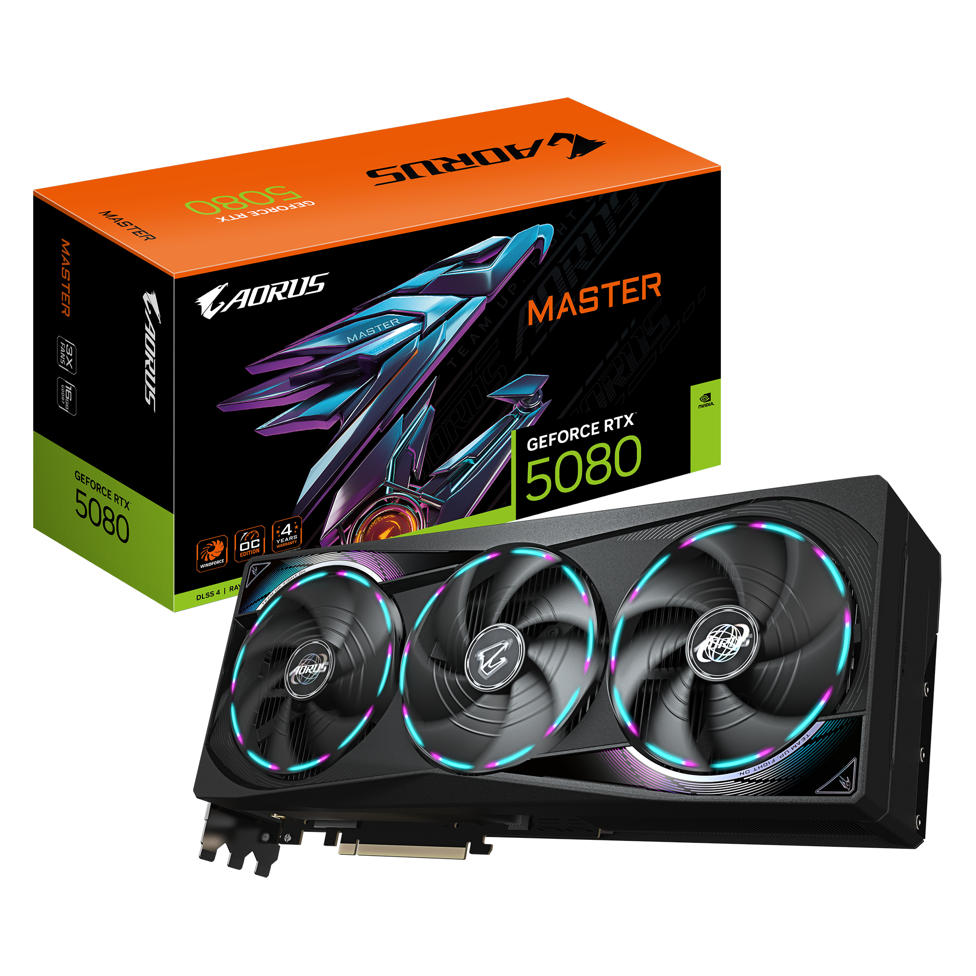 Tarjeta de Video Gigabyte NVIDIA GeForce RTX 5080 MASTER, 16GB 256-bit GDDR7, PCI Express 5.0
