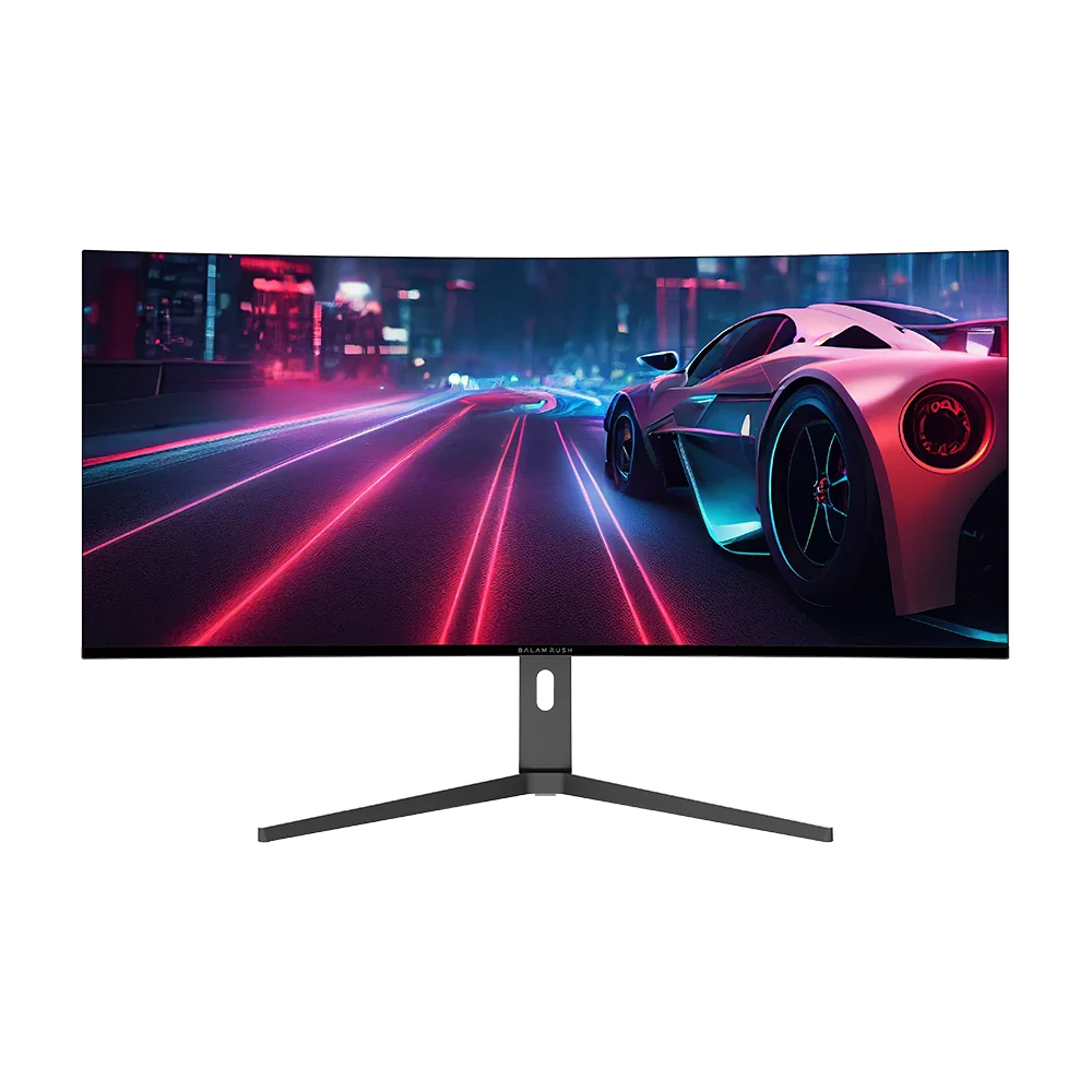 Monitor gamer balam rush exorvit earth mzx40c / 40 pulg / curvo / uwuhd / 120 hz / ips / vesa 100 mm / 1 ms / r2800 / bocinas integradas / 21:9 / ajuste de altura e inclinacion / negro / br-