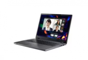 Laptop acer travelmate p2, core i5-1335u, 8 gb ram, 512 gb ssd, 14 pulgadas wuxga ips,  windows 11 pro, gris acero, 1 aÑo garantia y seguro contra robo