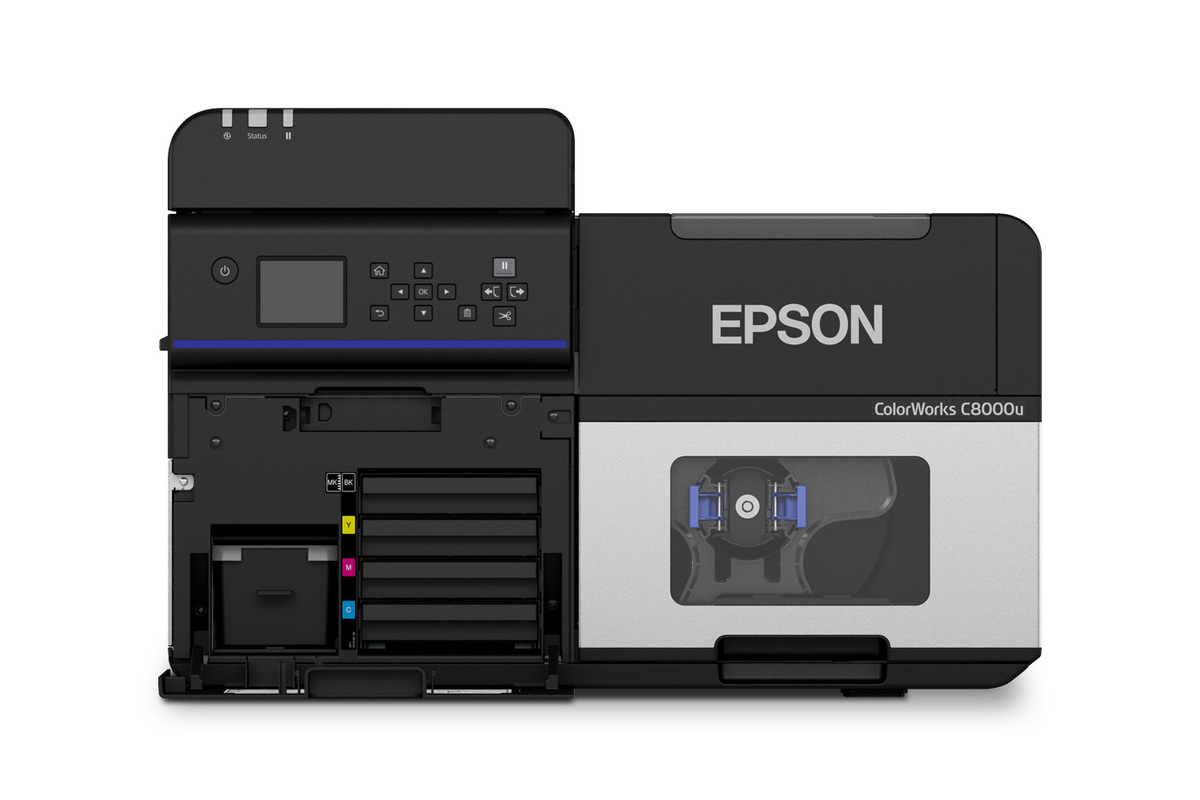 Impresora de etiquetas epson colorworks cw-c8000, inyeccion de tinta a color, usb, ethernet, wifi