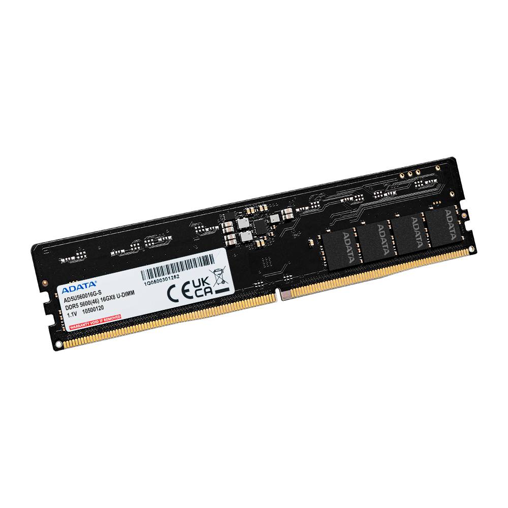 Memoria Ram UDIMM ADATA 16GB, DDR5, 5600 MHz, CL 46