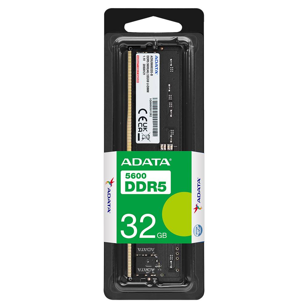 Memoria Ram UDIMM ADATA 32GB, DDR5, 5600 MHz, CL 46