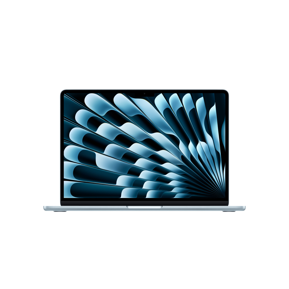 Macbook air 13 pulgadas/chip m4 de apple con 10cpu y 10gpu/16gb/512gb ssd/2 puertos thunderbolt 4/ad usb-c 35w/magic keyboard con touch id/azul cielo