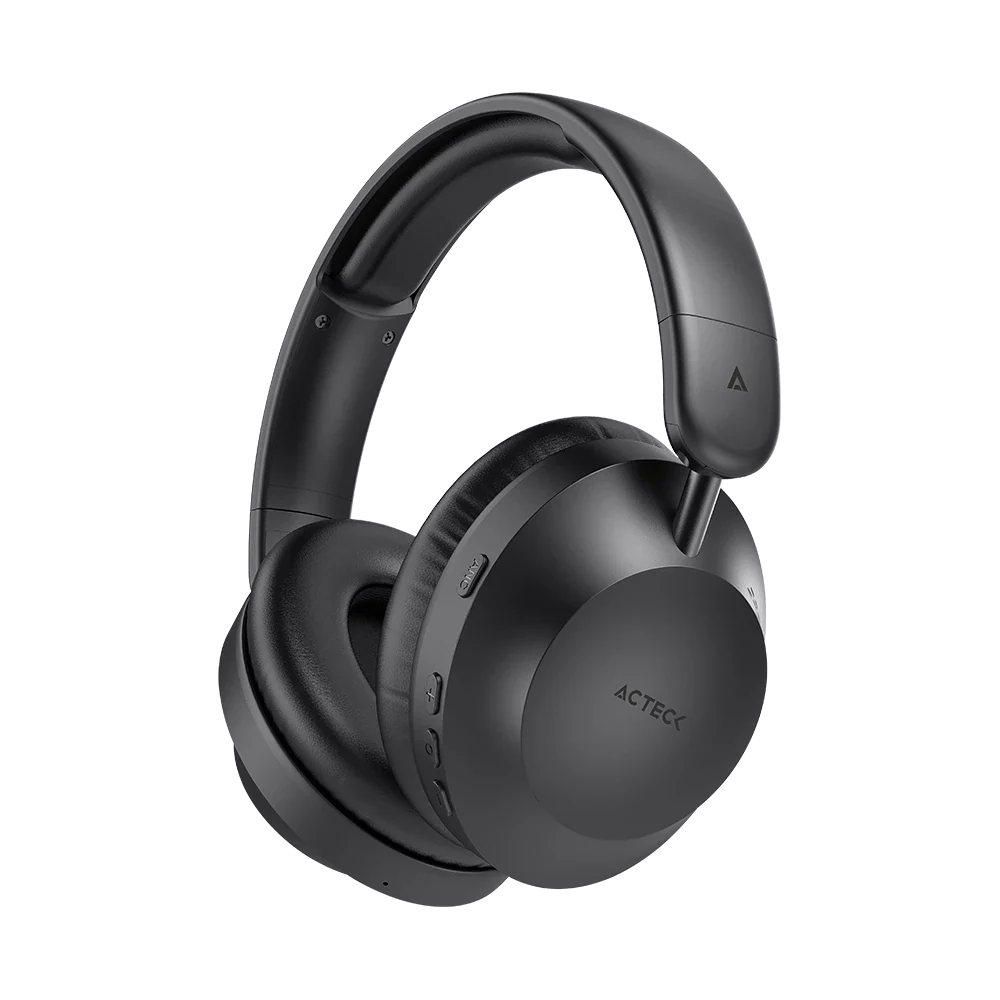 Audífonos para Dispositivos Inalámbricos | Triton Pro HP636 | Over Ear + Bluetooth V5.4 + Aux + Bocinas 40 mm + Cancelación de ruido + Mic | Almohadillas de PU | Recargables | Advanced