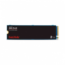 SSD SanDisk Plus NVMe, 2TB, M.2, 3200 MB/s, PCI Express 3.0