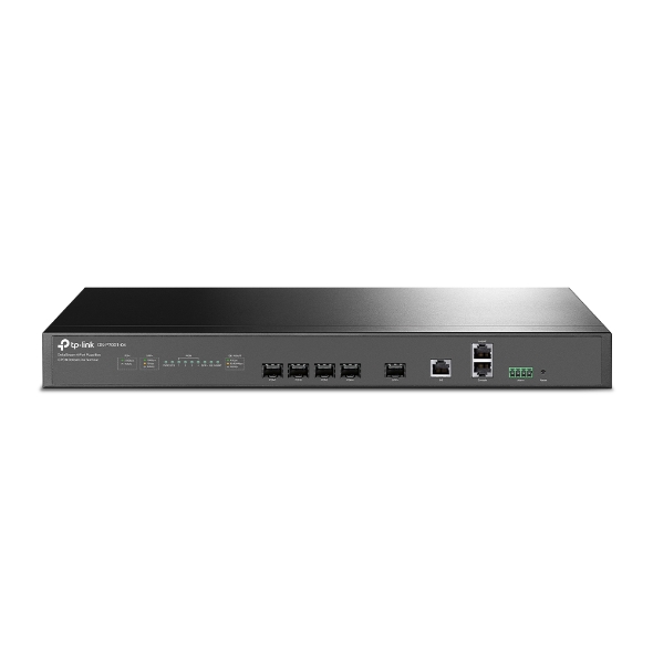 Router tp-link Olt deltastream 1u caja de pizza 4 puertos gpon ( ds-p7001-04 ), 4 puertos pon, admite división 1:128 , capacidad: 512 onts alarmas