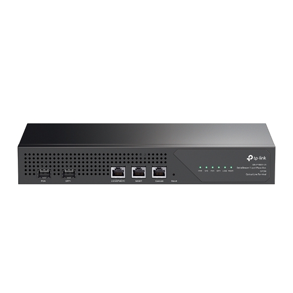 Router tp-link Olt deltastream 1u caja de pizza 1 puerto gpon ( ds-p7001-01 ), 1 puerto pon, admite división 1:128, conectividad ascendente: 1 puerto 10ge sfp+ , 1 puerto