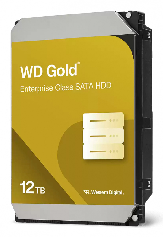 Disco duro interno wd gold 12tb 3.5 escritorio sata3 6gb/s 512mb 7200rpm 24x7 hotplug nas dvr nvr server datacenter  wd122kryz