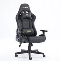 Ocelot Gaming Silla Gamer OGS-01, hasta 150Kg, Negro