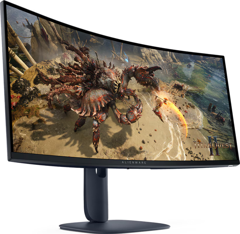 Monitor dell  gamer alienware curvo | 34 pulgadas qhd |aw3425dwm | 240 hz | amd freesync | 210-bpky