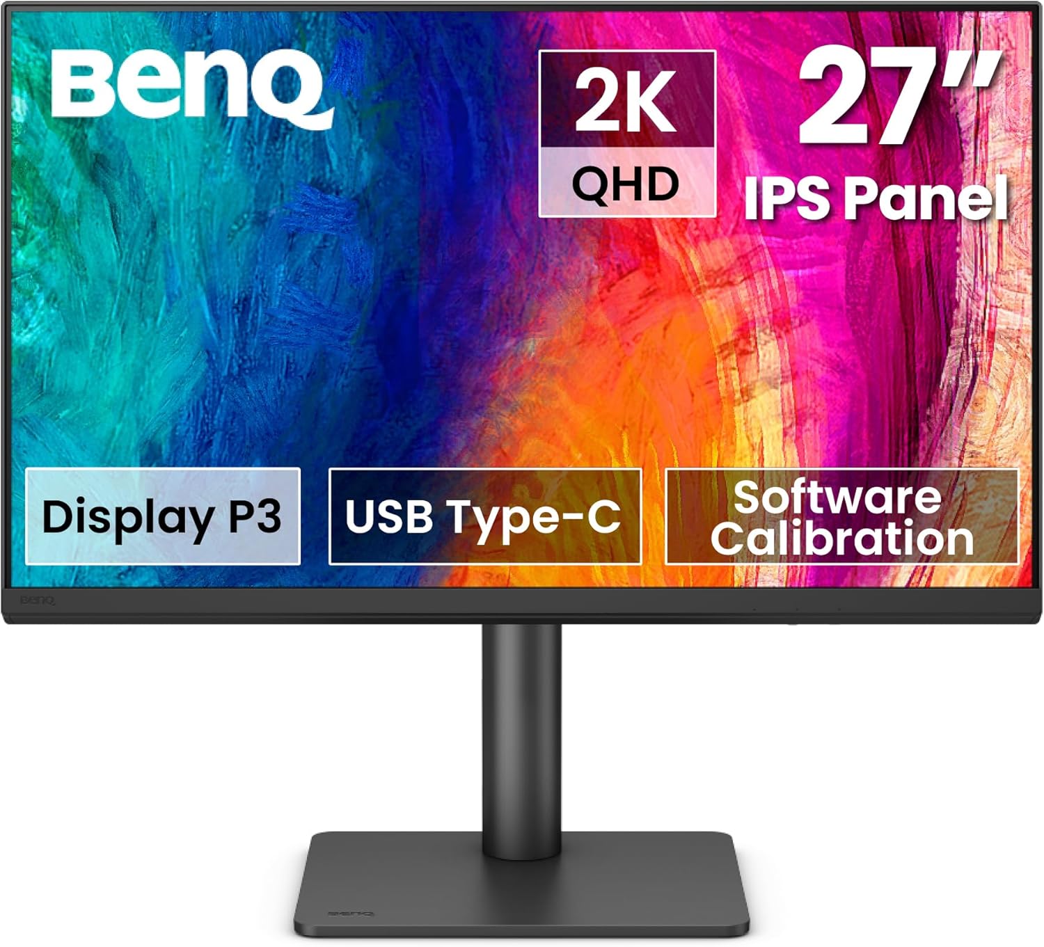 Monitor benq diseño pd2706qn 2560x1440 panel ips hdmi 2.0x1 displayport 1.4x1 usb c x2 usb tipoa 3.2x3 tecnologia eye care al cuidado de tus ojos 3 aÑos de garantia