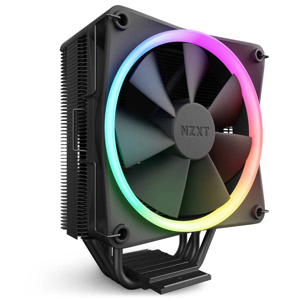 Disipador NZXT T120 RGB, 120mm, AMD/Intel, 1800RPM, Negro