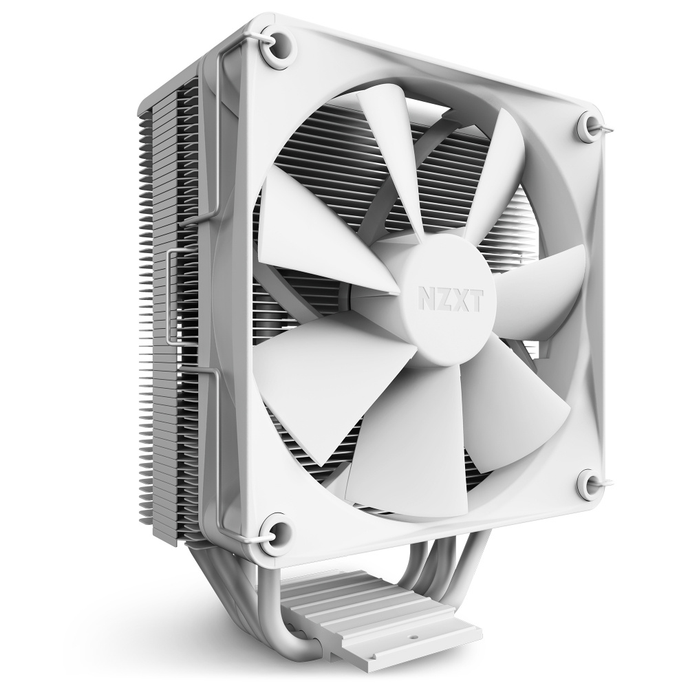Disipador NZXT T120 , Ventilador 120mm, Intel y AMD, 500-1800RPM, Blanco