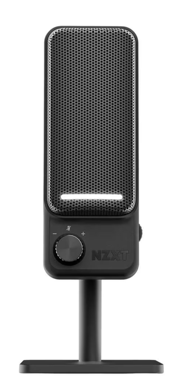 Micrófono nzxt capsule elite / negro/ high resolution / ideal para streaming / compatible con nzxt cam / adjustable stand / ap-pumic-b1