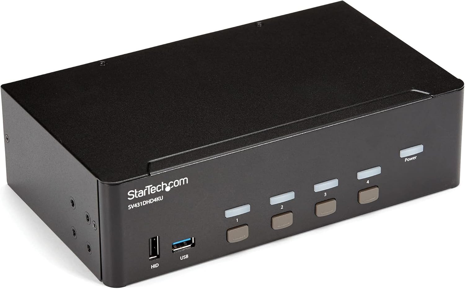 Switch conmutador kvm de 4 puertos hdmi - 4k de 30hz - de pantalla doble - startech.com mod. sv431dhd4ku