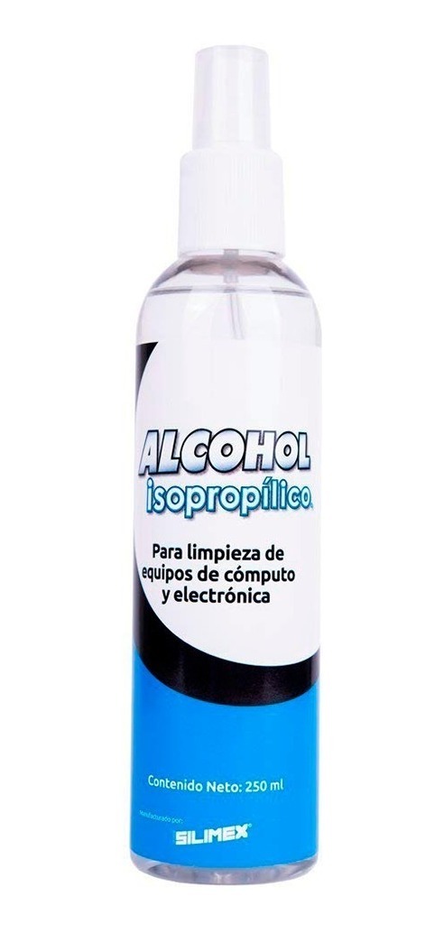 Isopro alcohol isopropílico 250ml atomizador silimex