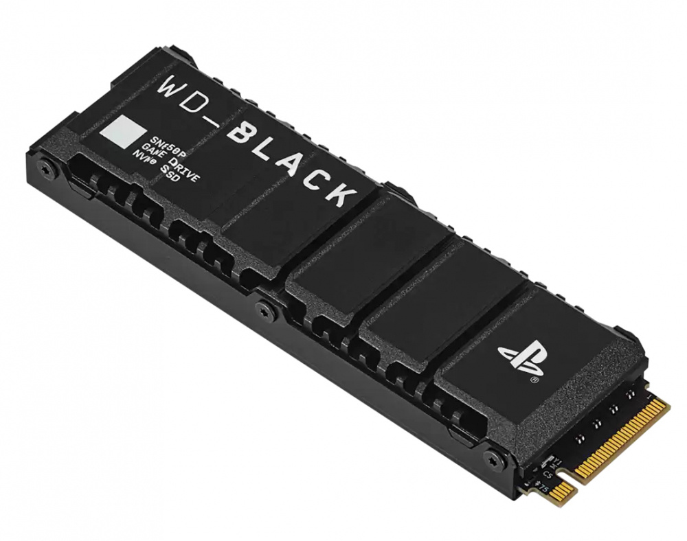 Unidad de estado solido ssd interno wd black sn850p 4tb m.2 2280 nvme pcie gen4 x4 lect.7300mb/s escrit.6600mb/s disipador ps5  wdbbyv0040bnc-wrsn