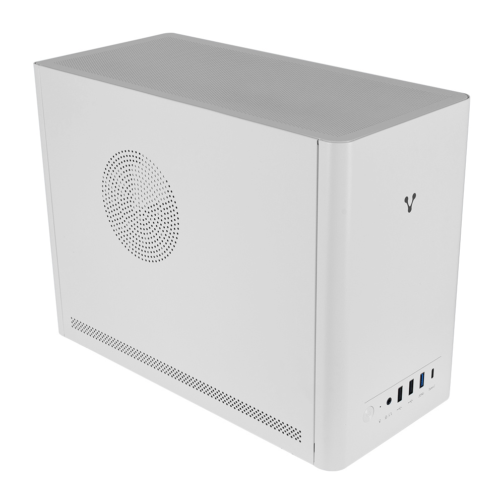 Gabinete Vorago GAB-210-WH, Minitorre, Soporta Matx, Incluye fuente de poder 500W, Blanco