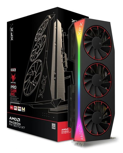 Tarjeta de Video XFX Radeon RX 9070 XT, 16GB, 256 Bit, GDDR6, PCI Express 5.0