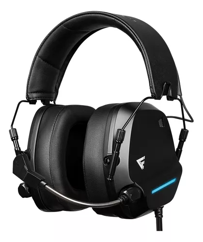 Diadema Gaming Game Factor HSG550, USB, 7.1 Canales, Ajustable, Negro