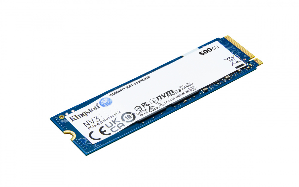 SSD Kingston Technology NV3 500GB, M.2, PCI Express 4.0