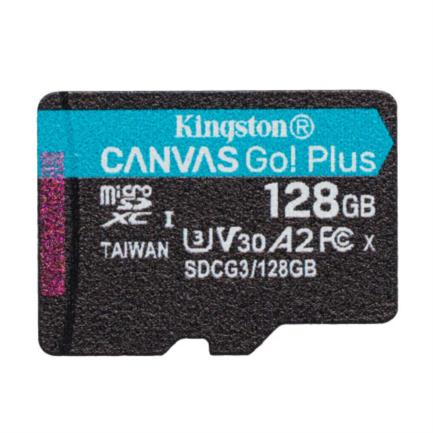 Memoria flash micro sd kingston sdxc canvas select plus 128gb 150mb/s uhs-i u1 v10 sin/adaptador (sdcs3/128gbsp)