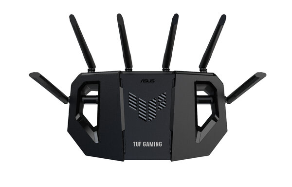 Ruteador Inalambrico ASUS TUF Gaming BE6500, 6 Antenas, Wi-Fi 7, 4 RJ-45, 6500 Mbit/s, Negro