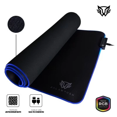 Mousepad Balam Rush Ragnarok MP980 RGB, 90 x 40cm, 4mm, Negro