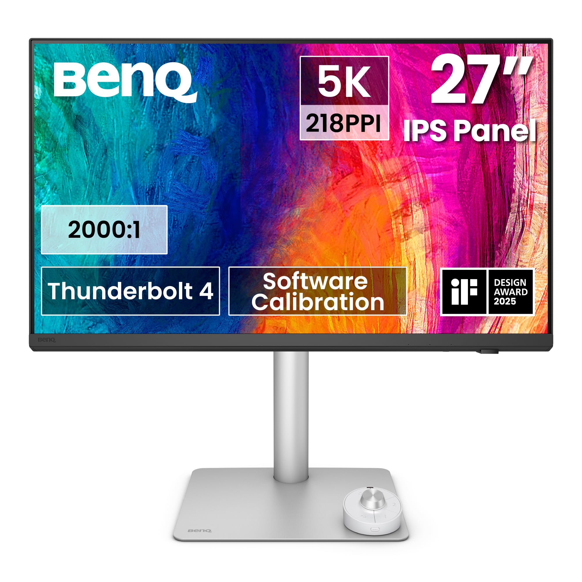Monitor benq diseÑo pd2730s 5120x2880 27 panel ips hdmi 2.1 x1 displayport 1.4x1 thunderbolt x2 bocinas 3wx2 audifonos x1 tecnologia eye care tres aÑos de garantia