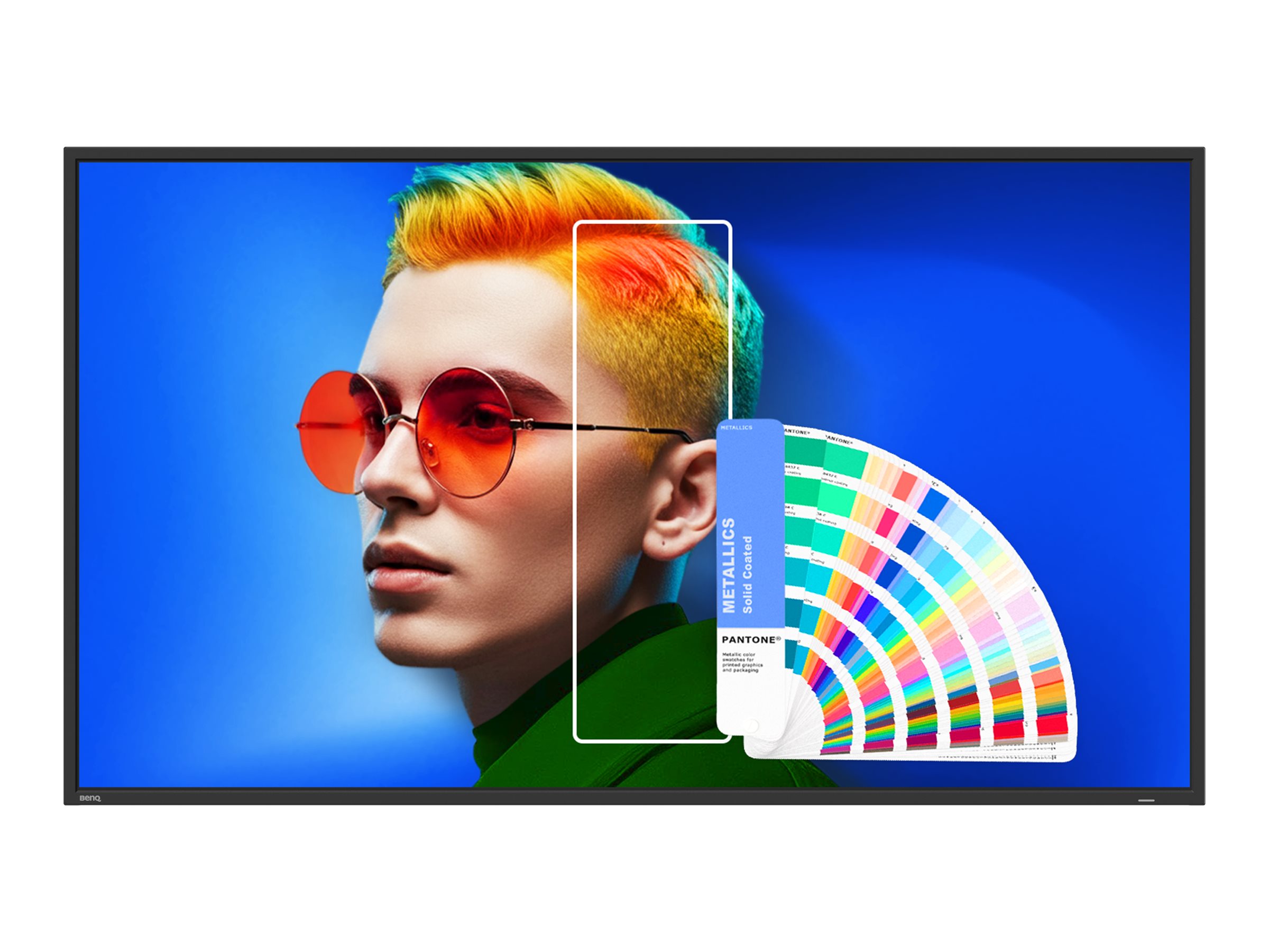 Monitor de señalizacion digital benq sl4304 43 uhd 4k 500 nits bocina 12wx2 8b ram 64gb rom transmision inalambrica 24/7 3 años de garantia 9H.S3KTB.DE2