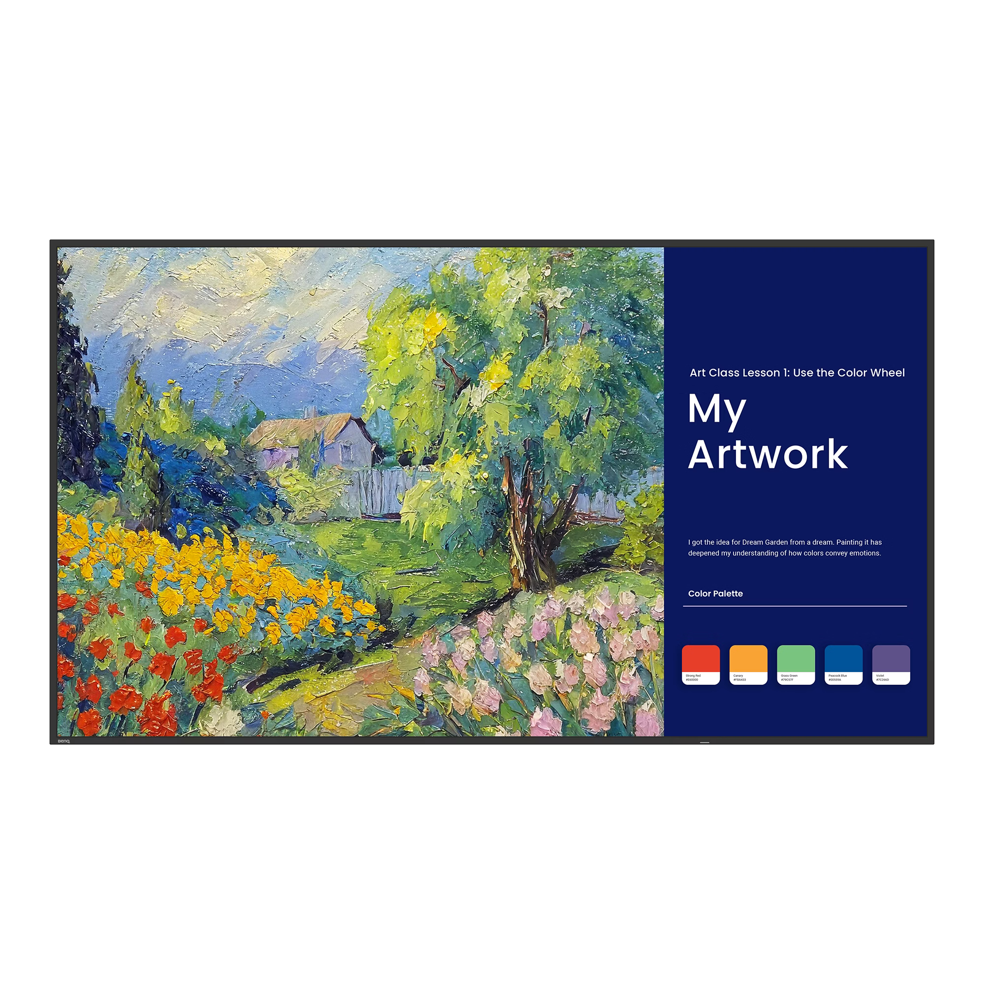 Monitor de señalizacion digital benq sl7504 75 uhd 4k 500 nits bocina 12wx2 8b ram 64gb rom transmision inalambrica 24/7 3 años de garantia 9H.S3NTB.DP2