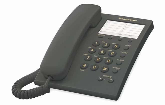 Teléfono analógico panasonic kx-ts550meb